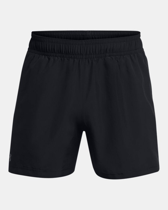 Men's UA Tech™ Woven 5" Shorts in Black image number 4